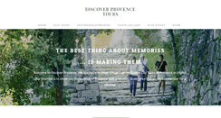 Desktop Screenshot of discover-provence.net